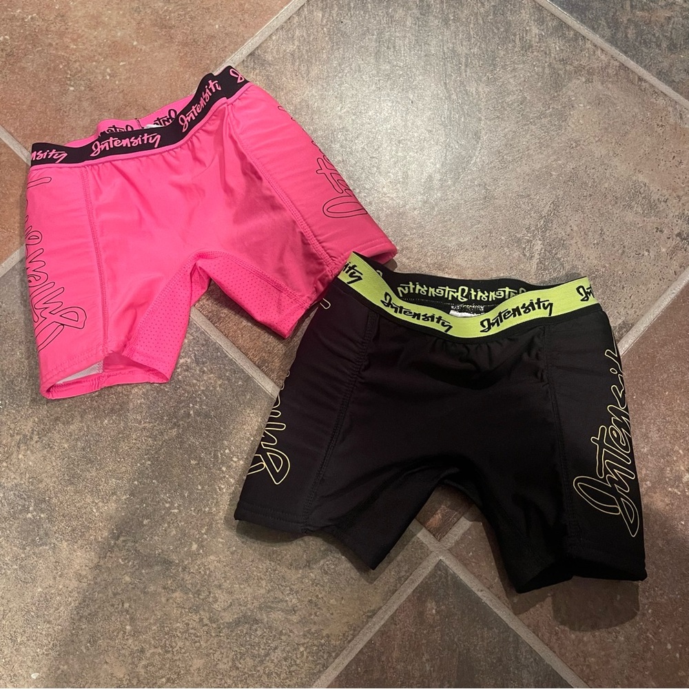 Girls padded biker/spandex shorts